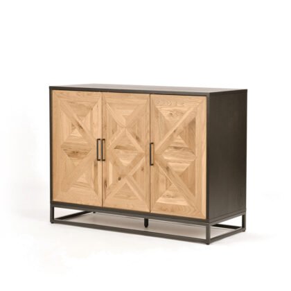 Komoda industrialna drewniana