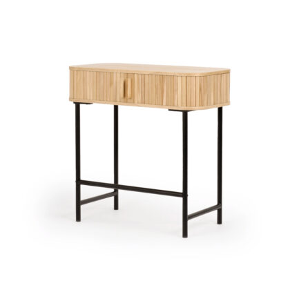 konsola retro kolor drewna