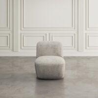 fotel obrotowy szarobeżowy