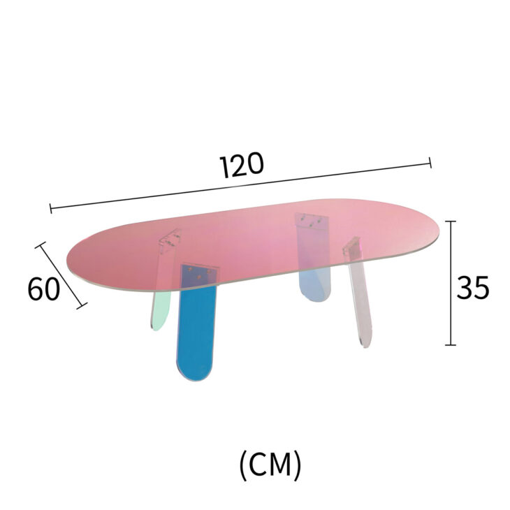 wymiary stolik kawowy transparentny