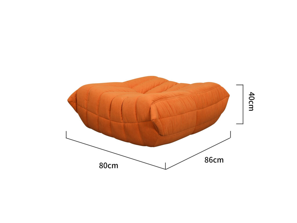 podnóżek pomarańzowy