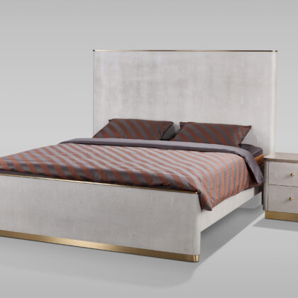 Stilig Bedroom ST890K Łóżko tapicerowane 180cm + 2 szafki nocne ST891